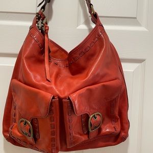 Coach soho hobo leather bag